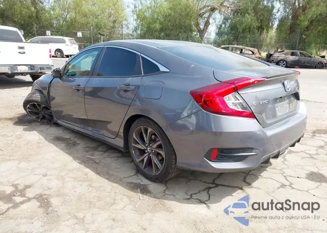 2019 Honda Civic Sport из США, поврежденный, VIN 2HGFC2F87KH594449